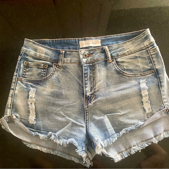 Denim Blue Women's Shorts - Picture 1 of 4